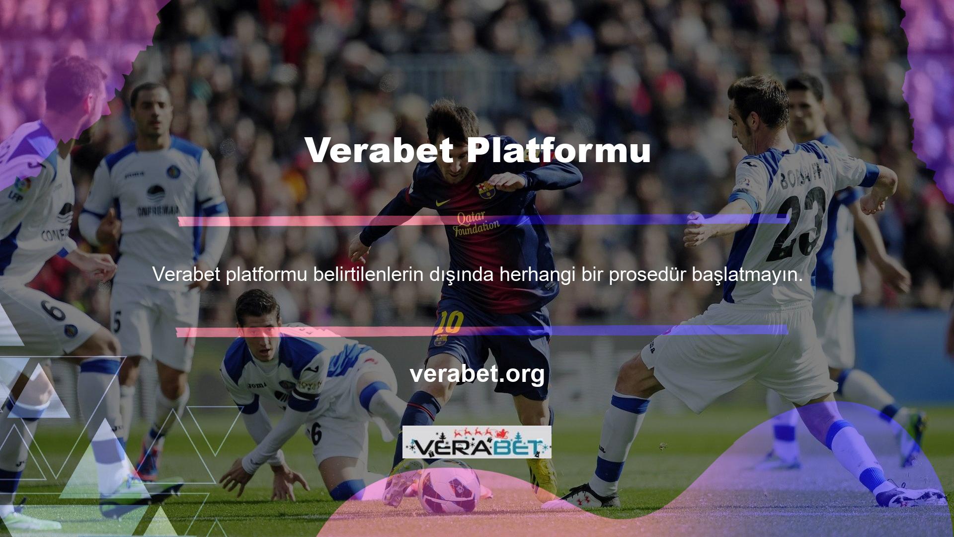 Kullanıcıların bahis oynayabilmesi için Verabet adında güvenilir ve emniyetli bir çevrimiçi Casino platformu mevcuttur